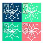 Westalee Design 4pc Spin-e-fex #3 Template Collection