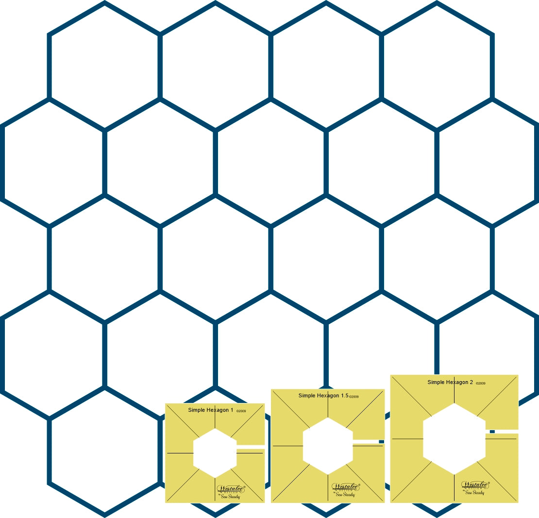 Westalee Design Simple Hexagons
