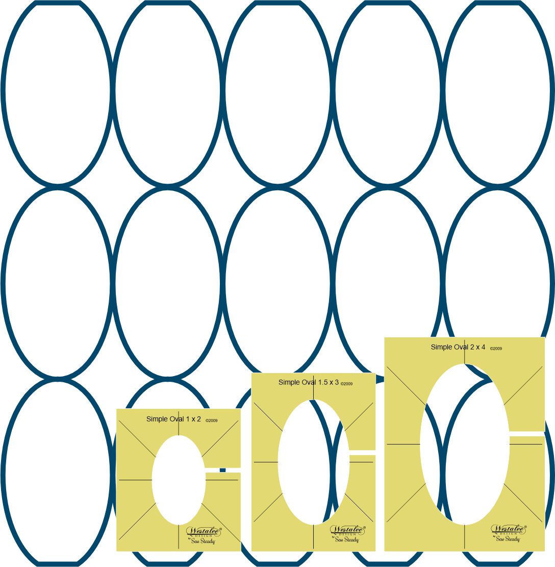 Westalee Design Simple Ovals