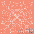 Westalee Design Starry Night 4pc Star Template Block Set 1