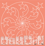 Westalee Design Starry Night 6pc Star Template Block Set 3