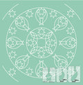 Westalee Design Starry Night 3pc Star Template Block Set 8