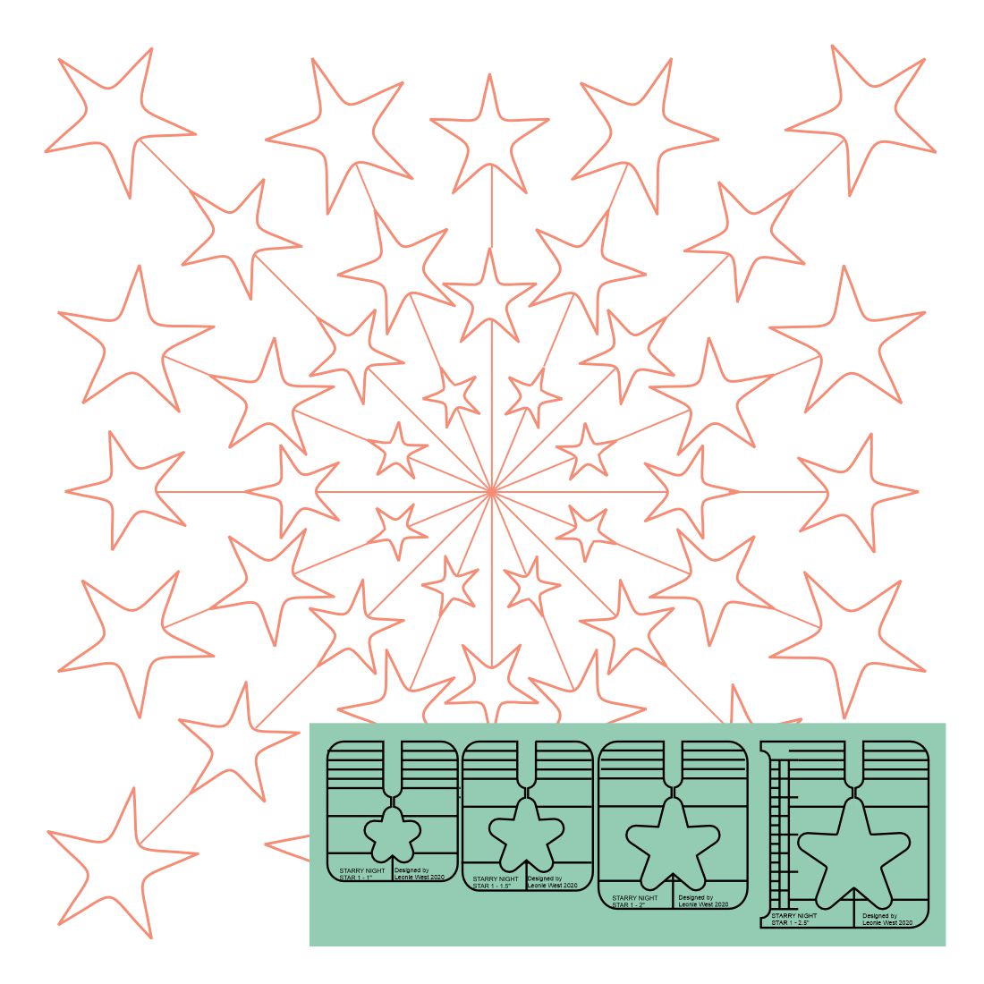 Westalee Design Star 1 Templates