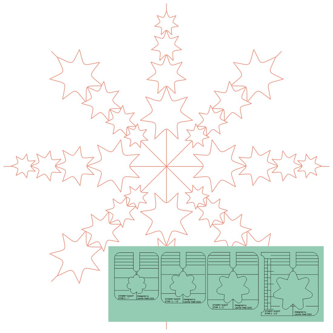 Westalee Design Star 2 Templates