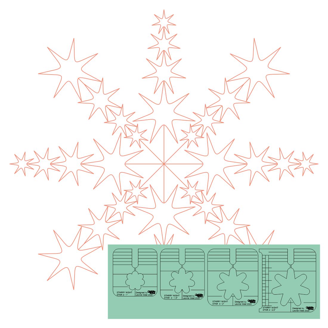 Westalee Design Star 4 Templates