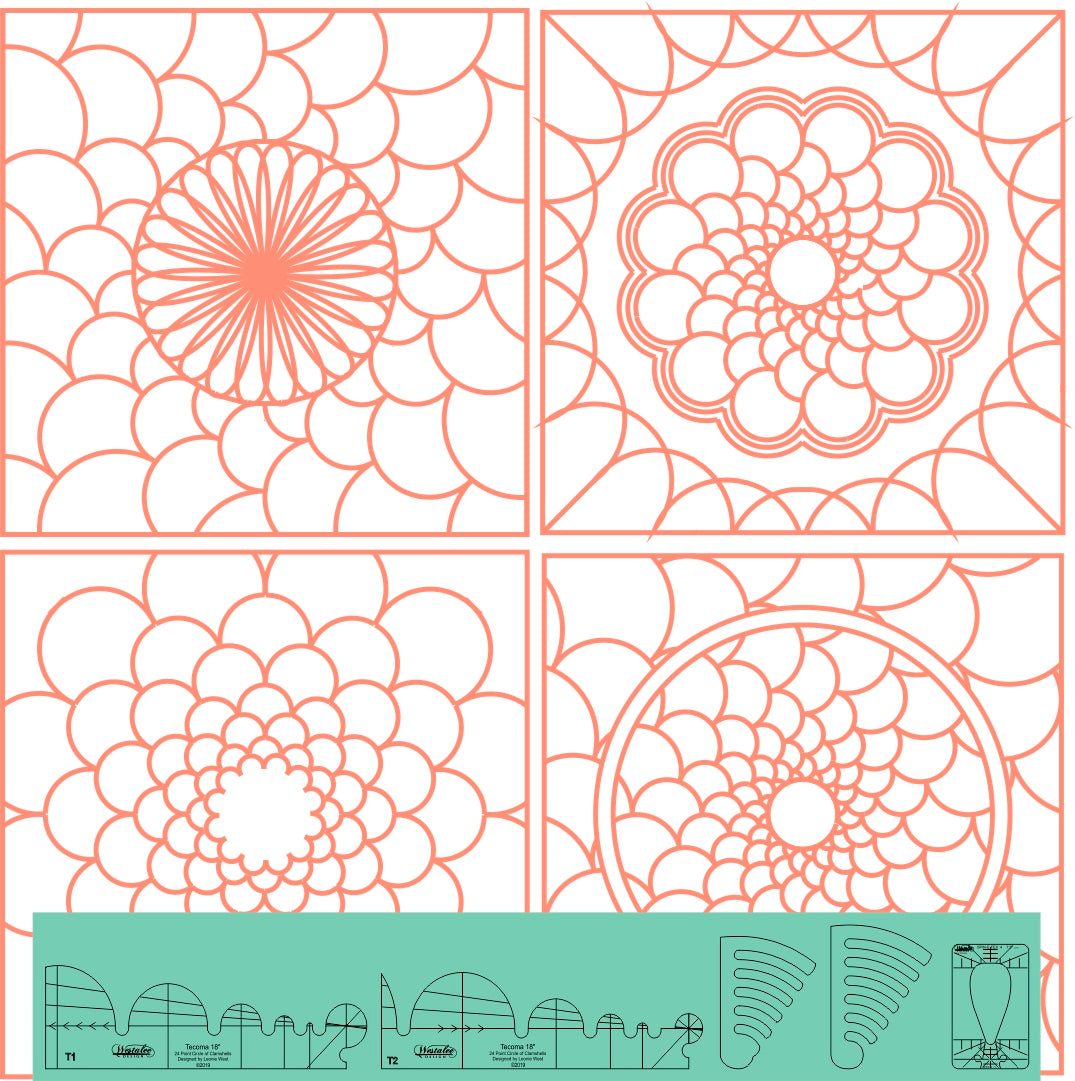 Westalee Design Tecoma Template Series