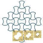 Westalee Design Apple Core Template 3pc Set