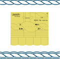 Westalee Design 0.75″ Continuous Rope and Echo Template