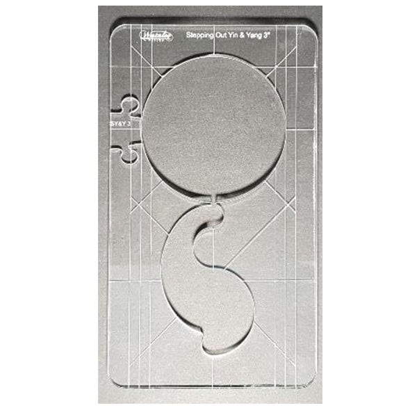 Westalee Design Stepping Out Yin Yang Templates