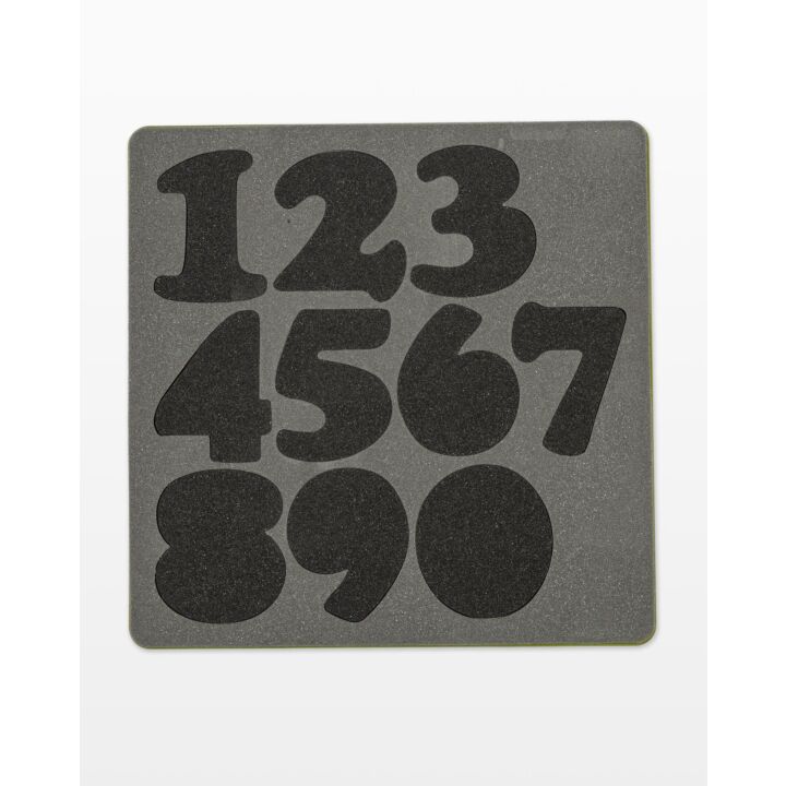 GO! Carefree 3" Numbers (SKU 55099) — foam tall