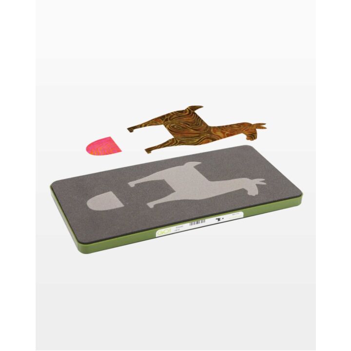 GO! Llama Die (SKU 55246) — fabric web