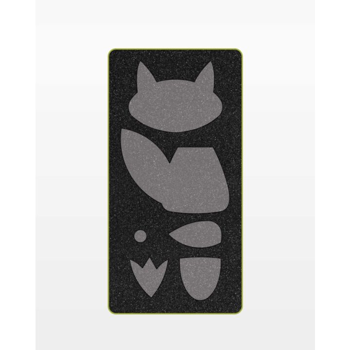 GO! Fox Die (SKU 55343) — foam web