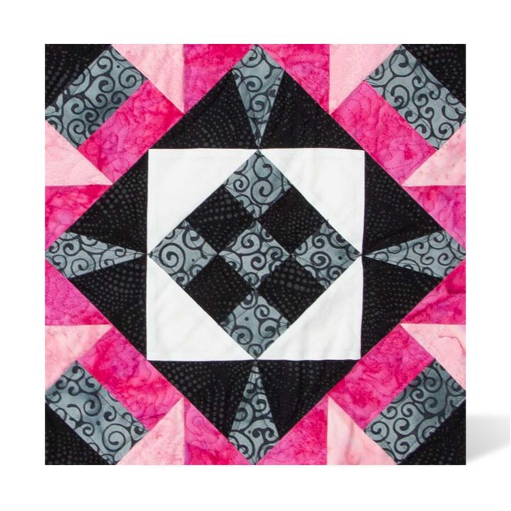 GO! Nine Patch Star-9" Finished Die (SKU 55685) — block web