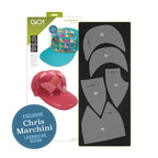 AccuQuilt GO! Quilted Trucker Hat by Chris Marchini (55648) packaging — included in bundle 56420