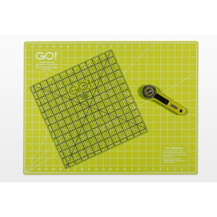 GO! Rotary Cutting Mat-18" x 24" Double Sided