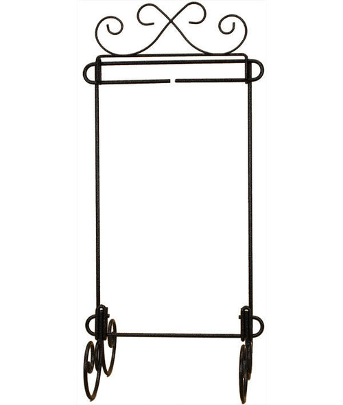 Ackfeld 6 × 12-inch Scroll Single Display Stand – Gray