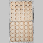 IKEA ALEX 5-Drawer Thread Storage Tray Inserts — two empty rectangular trays placed end to end