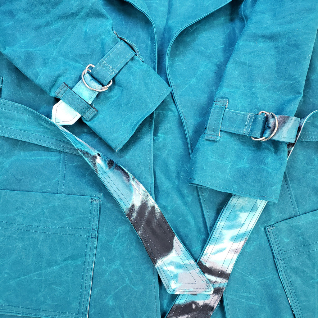 Angela Wolf Chloe Trench pattern detail