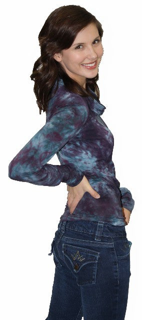Angela Wolf Ruched-T alternate finished look
