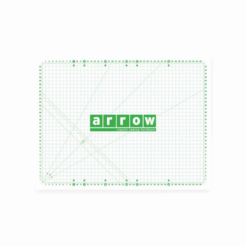 Arrow Classic Sewing Furniture rotary cutting mat with measurement grid