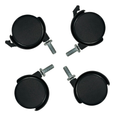 Set of four Arrow Eleanor sewing table casters