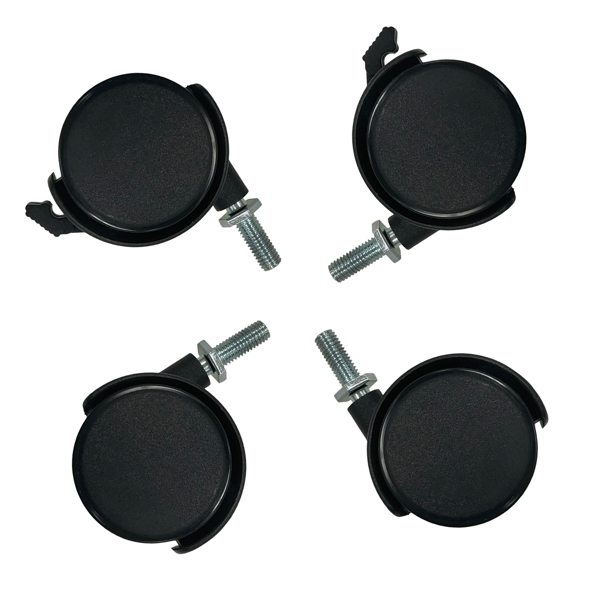 Set of four Arrow Eleanor sewing table casters