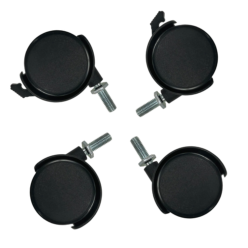Set of four Arrow Eleanor sewing table casters