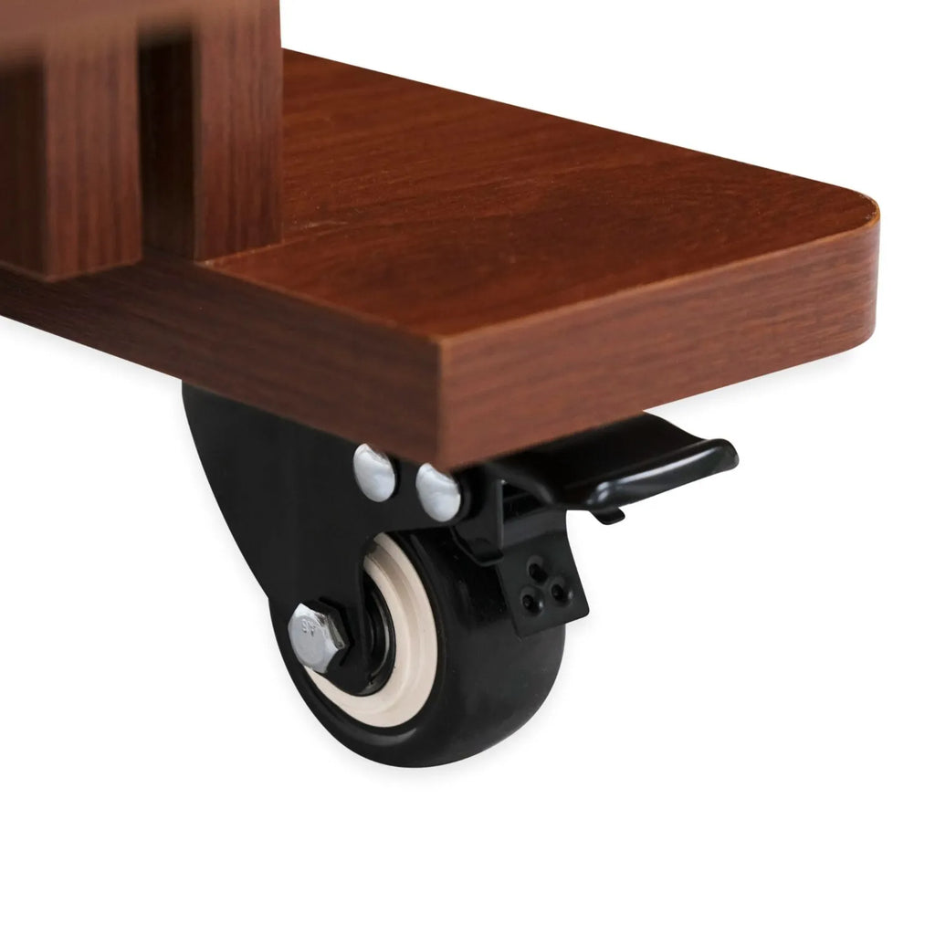Arrow Harriet Sewing Cabinet heavy-duty locking caster detail