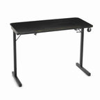 Arrow 611F Heavyweight Sewing Table displayed with closed lift platform and built-in measuring decal