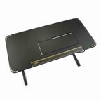 Top view of Arrow Heavyweight Sewing Table 611F with removable platform and measuring guide