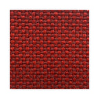 Madame Scarlet fabric close-up – textured woven red upholstery used on Arrow Hydraulic Sewing Chair.