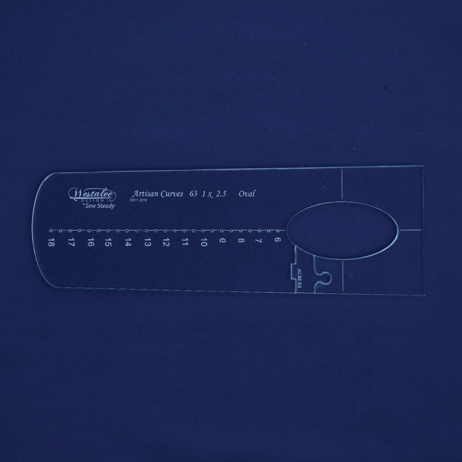 Westalee Design Artisan Curve Templates- Ovals