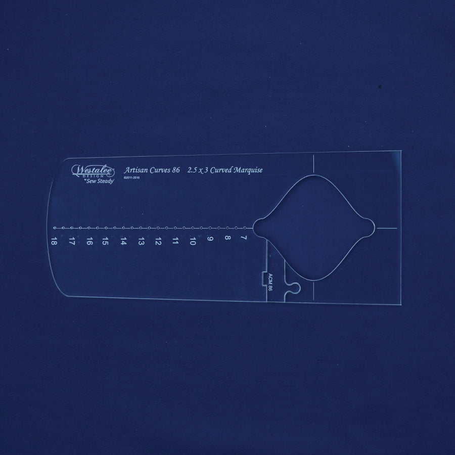 Westalee Design Artisan Curve Templates – Curved Marquise