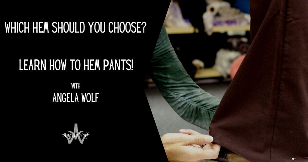 Learn How to Hem Pants online course with Angela Wolf