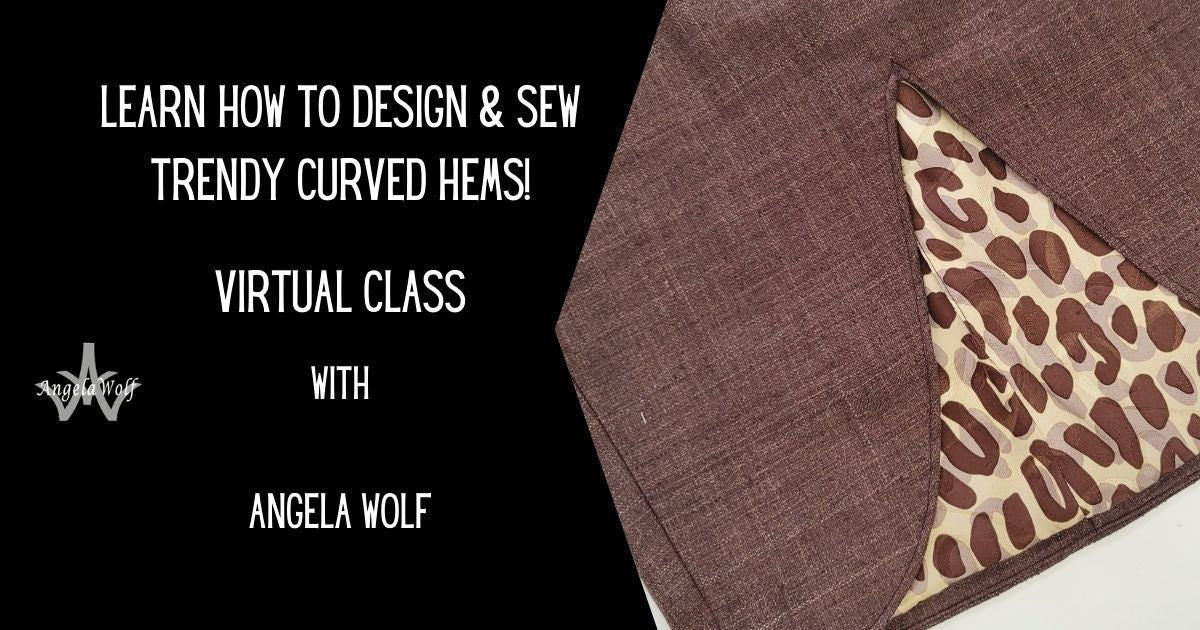 Learn How to Design and Sew a Trendy Slit Hem course