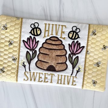 Embroidery Garden Hive Sweet Hive Mat included in Home Bundle