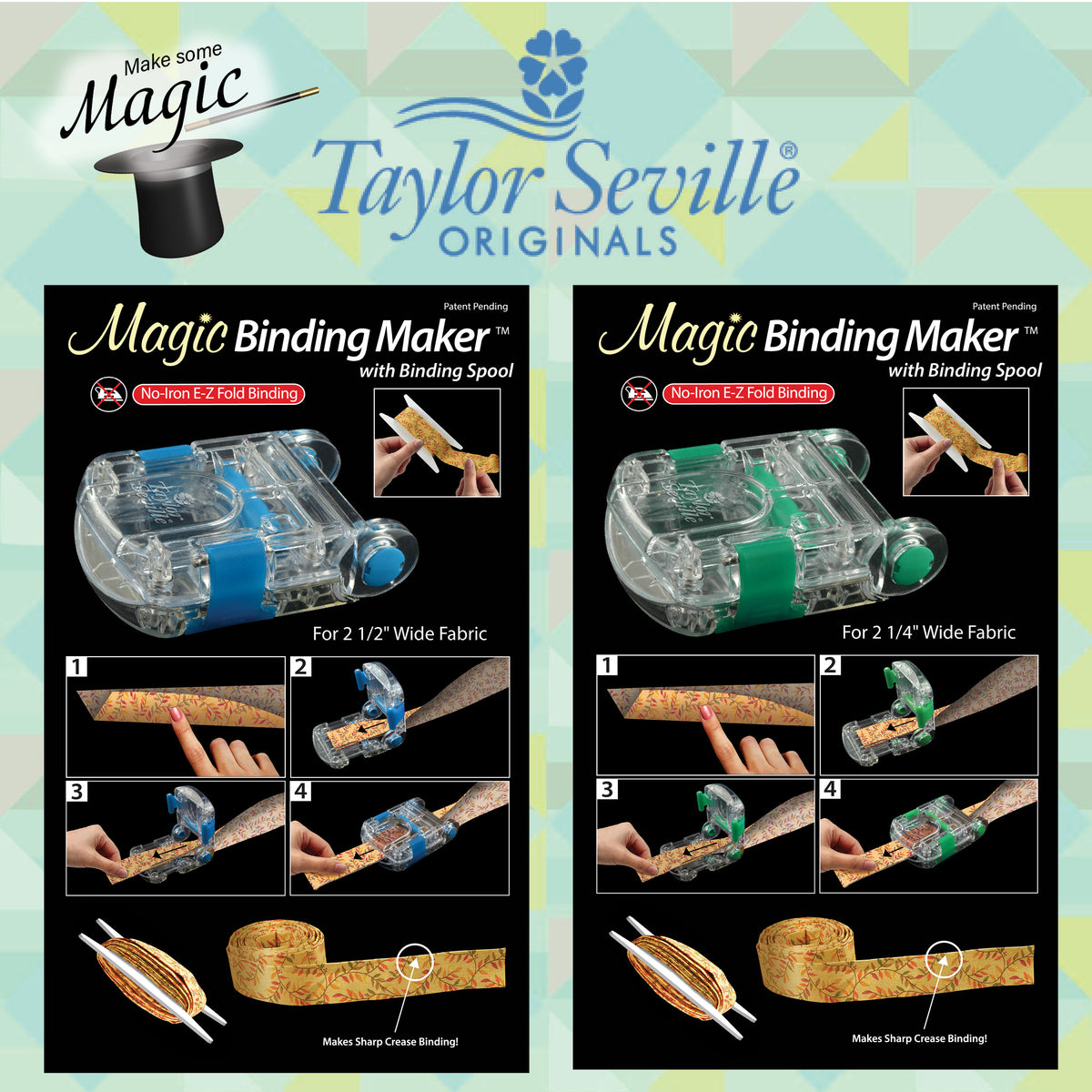 Taylor Seville Magic Binding Maker – 2 1/2″ — manufacturer product view 1