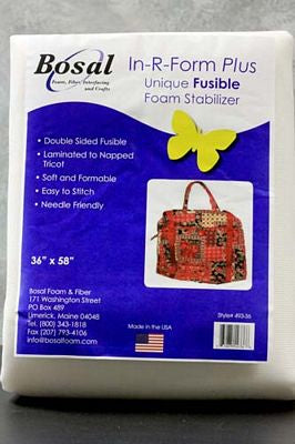 Bosal In-R-Form Double-Sided Fusible Foam – 36 × 58 inches