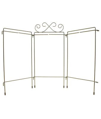 Ackfeld 4 × 9-inch Scroll Tri-Stand – Gray