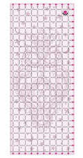 Tula Pink Owl Non-Slip Cutting Ruler – 10½ × 24½ inches