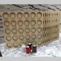 Brother Simplicity Pro Thread Storage Trays, 360 Spools — numbered wooden trays with sample thread spools