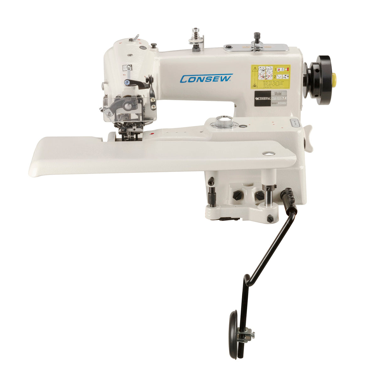 Consew CM-101-1 industrial blindstitch machine, view 1