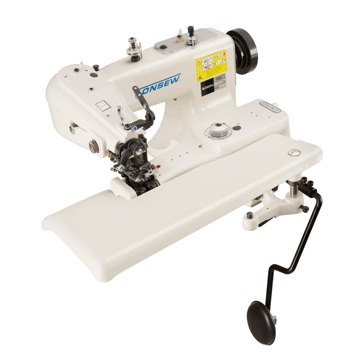 Consew CM-101-1 industrial blindstitch machine, view 2