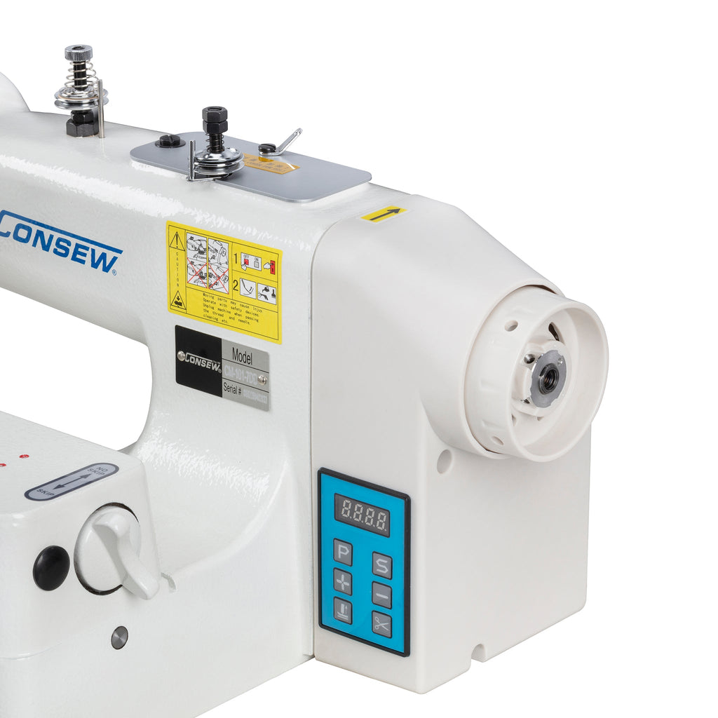 Consew CM-101-7DD direct-drive blindstitch machine, view 5