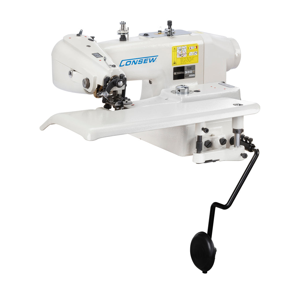 Consew CM-101-DD direct-drive blindstitch machine, view 1
