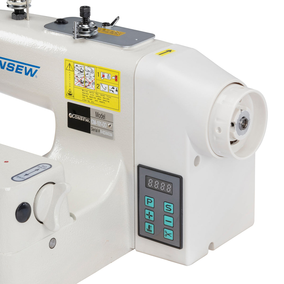 Consew CM-101-DD direct-drive blindstitch machine, view 3