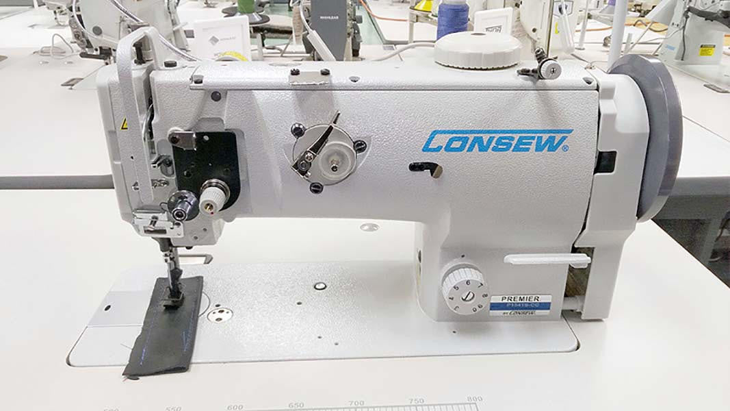 Consew P1541S-CC industrial sewing machine complete package with table and stand