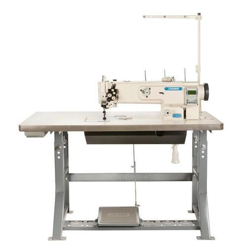Consew P1560RB-14-7DD/220 industrial sewing machine complete package with table and stand