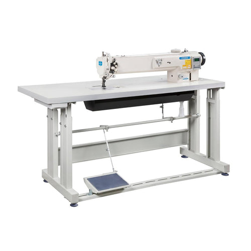 Consew P1560RBL-25-7DD/220 industrial sewing machine complete package with table and stand