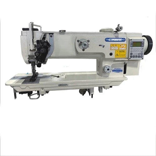 Consew P1565RB-14-7DD/220 industrial sewing machine complete package with table and stand